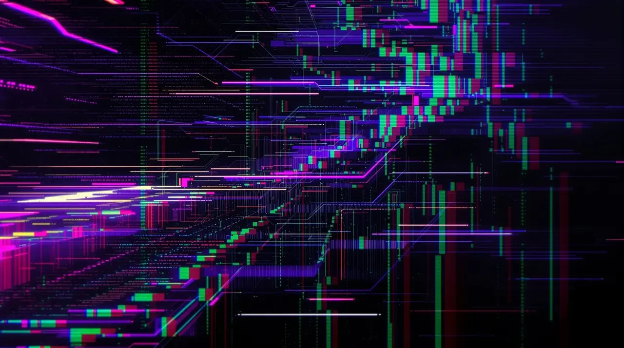 故障艺术视觉实验，赛博朋克感拉满 - 骚虎影视